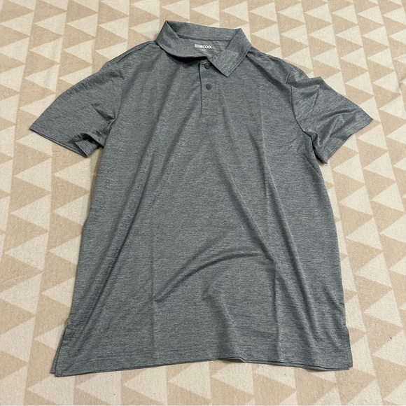 32 degrees dark forest heather MEN'S COOL CLASSIC POLO - Picture 3 of 4